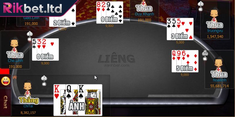 Tổng hợp những thuật ngữ cần biết khi chơi Liêng tại RIKBET